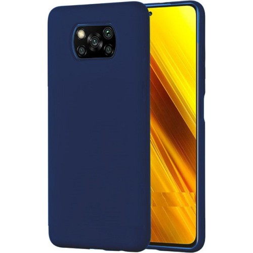 Θήκη Soft TPU  Xiaomi Poco X3/ Poco X3 Pro Μπλε