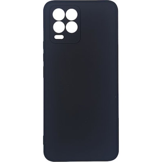 Θήκη Σιλικόνης για OPPO REALME 8/ 8PRO - ΜΑΥΡΗ