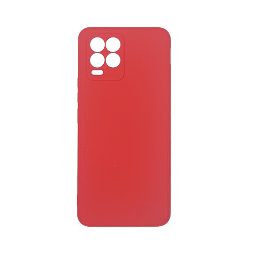 Soft Touch Back Cover Σιλικόνης Red OPPO REALME 8/ 8PRO 