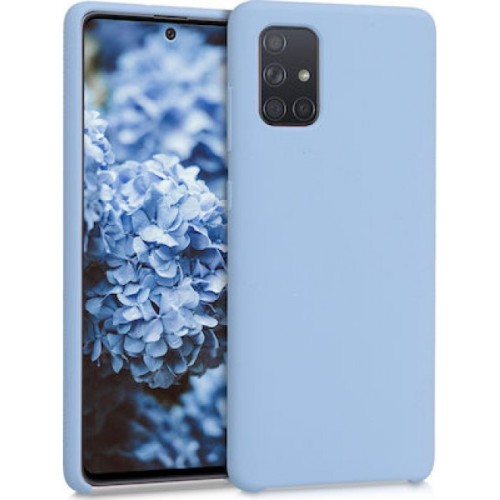 Soft Touch Back Cover Σιλικόνης Γαλάζιο OPPO REALME 8/ 8PRO 