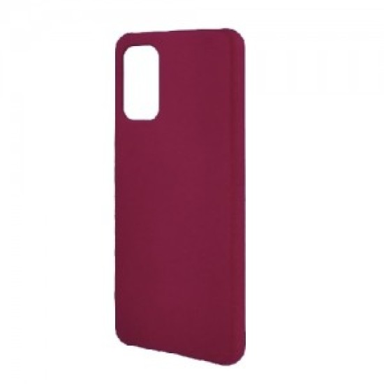 Soft Touch Back Cover Σιλικόνης Μπορντό OPPO REALME 8/ 8PRO 