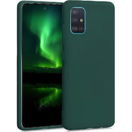 Soft Touch Back Cover Σιλικόνης Khaki OPPO REALME 8/ 8PRO 