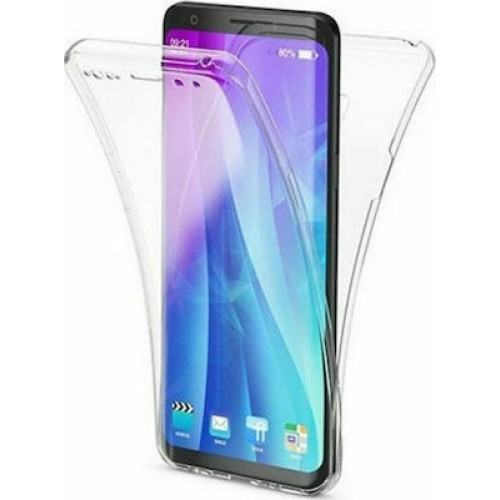 Θήκη Σιλικόνης 360° Μπρός - Πίσω Για Samsung Galaxy A22 5G - Διάφανη