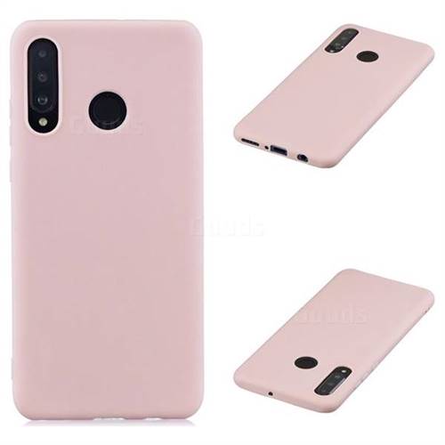 Matt Back Cover Σιλικόνης Dusty Pink (Huawei P30 Lite)