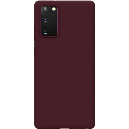 Back Cover Σιλικόνης Μπορντό (Huawei P Smart 2021)