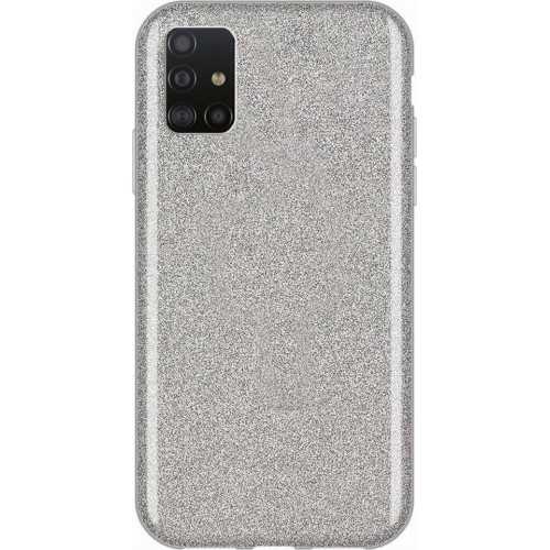 Forcell Shining Back Cover Ασημί (Galaxy A71)