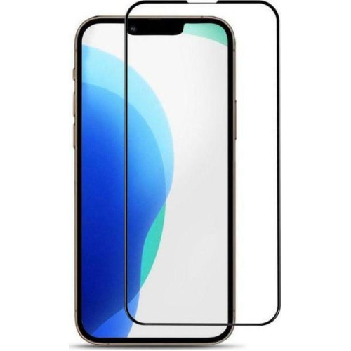 Tempered Glass - Τζαμάκι / Γυαλί Οθόνης Full Cover OEM - iPhone 13 / 13 Pro
