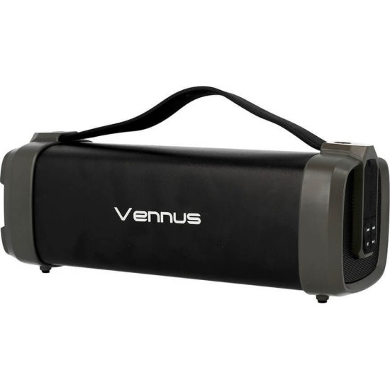 Vennus TWS F52 Ηχείο Bluetooth 8.5W με Ραδιόφωνο Black