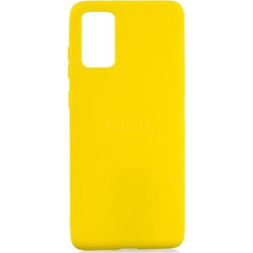 OEM Θήκη Σιλικόνης Soft TPU Back Cover Για Samsung Galaxy A03S - Κίτρινο