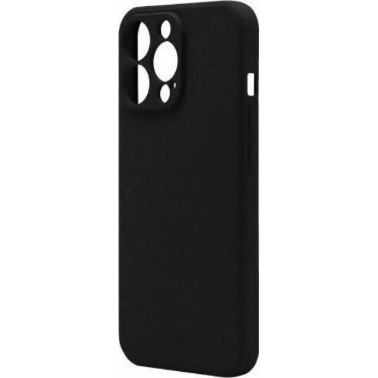 Back Cover Σιλικόνης Μαύρο (iPhone 13 Pro Max)