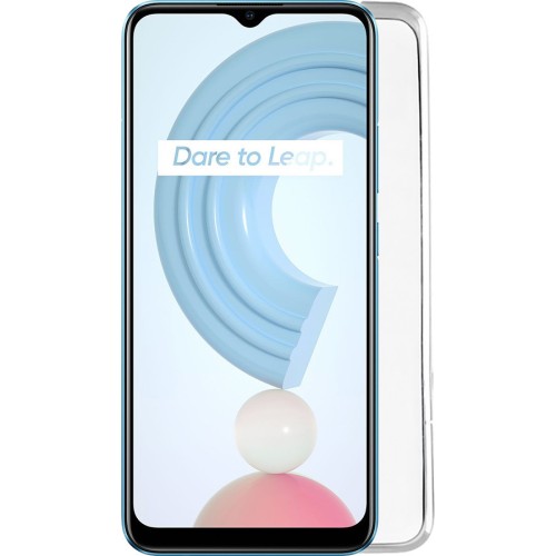 Back Cover Σιλικόνης Διάφανο (Realme C21)