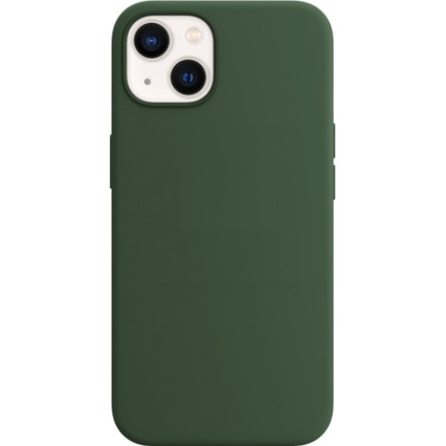 Back Cover Σιλικόνης Πράσινο (iPhone 13)