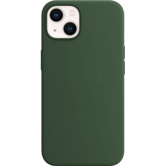 Back Cover Σιλικόνης Πράσινο (iPhone 13)
