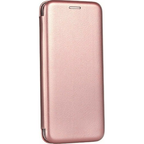 Elegance Book Δερματίνης Ροζ Χρυσό (Redmi 9C)