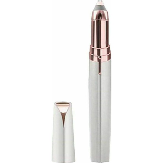 Συσκευή αποτρίχωσης & περιποίησης φρυδιών Flawless Brows, σε λευκό χρώμα