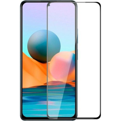 Τζαμάκι Προστασίας/Tempered Glass 10D Full Cover για Xiaomi Redmi 10