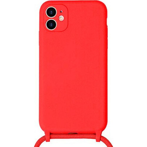 Forcell Cord Back Cover Σιλικόνης με Λουράκι Κόκκινο (iPhone 11) Forcell Cord Back Cover Σιλικόνης με Λουράκι Κόκκινο (iPhone 11)