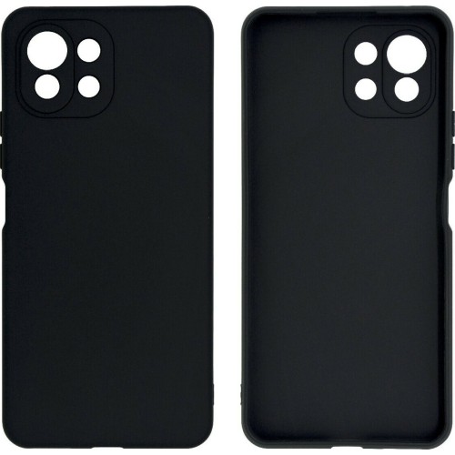 Back Cover Σιλικόνης Μαύρο (Xiaomi Mi 11 Lite 4G / 5G)