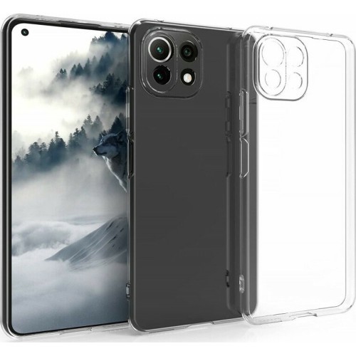 Back Cover Σιλικόνης Διάφανο (Xiaomi Mi 11 Lite 4G / 5G)