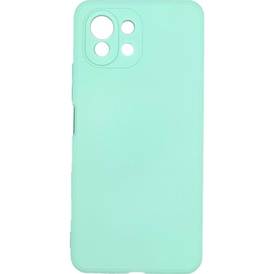 Θήκη Σιλικόνης για Xiaomi Mi 11 Lite / Mi 11 Lite 5G - Τιρκουάζ