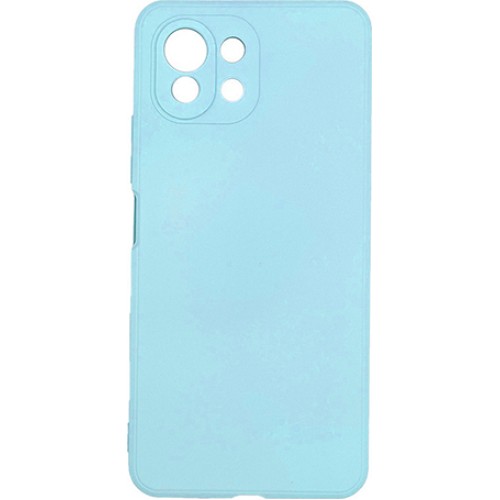 Θήκη Σιλικόνης για Xiaomi Mi 11 Lite / Mi 11 Lite 5G - Γαλάζιο Θήκη Σιλικόνης για Xiaomi Mi 11 Lite / Mi 11 Lite 5G - Γαλάζιο