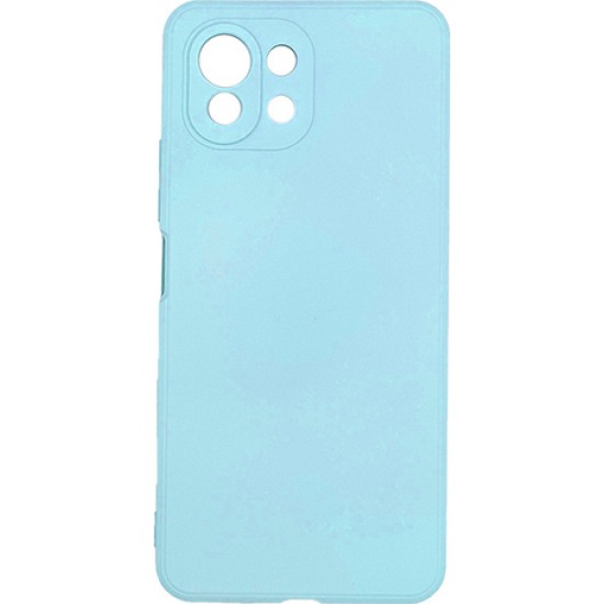 Θήκη Σιλικόνης για Xiaomi Mi 11 Lite / Mi 11 Lite 5G - Γαλάζιο