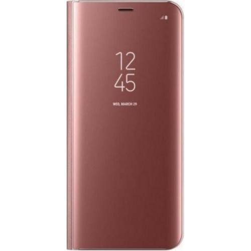 Xiaomi 11 Lite Clear View Stand Case Rose Gold (oem)