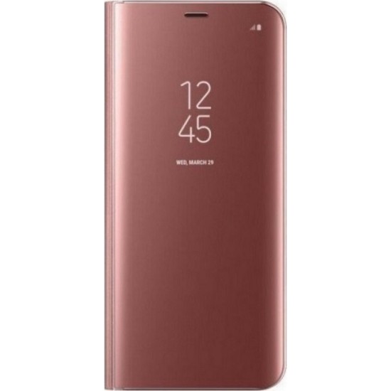 Xiaomi 11 Lite Clear View Stand Case Rose Gold (oem)