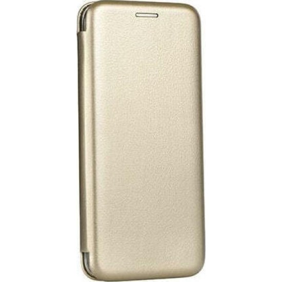 Book Elegance Case Gold Samsung Galaxy A03s
