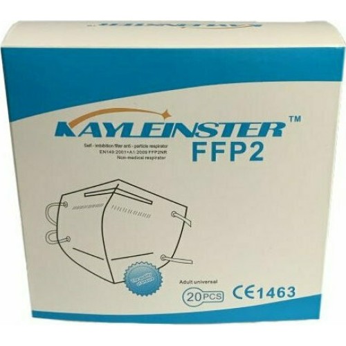 Kayleinster Respirator FFP2 EN149 Λευκό 20τμχ Kayleinster Respirator FFP2 EN149 Λευκό 20τμχ