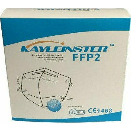 Kayleinster Respirator FFP2 EN149 Λευκό 20τμχ
