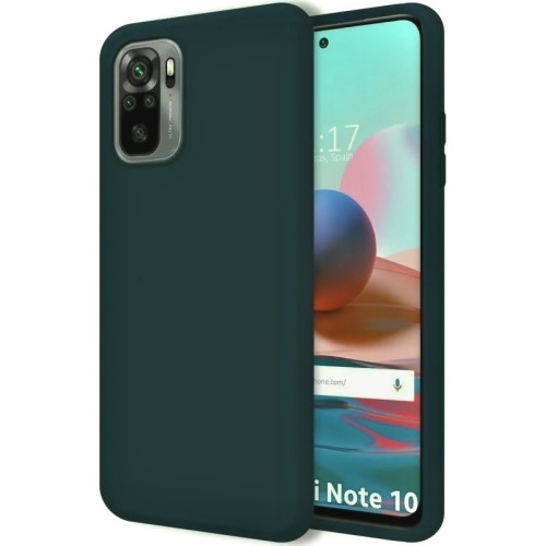 Θήκη  TPU Back Cover Σιλικόνης για Xiaomi Redmi Note 10 Pro - Forest Green Matte