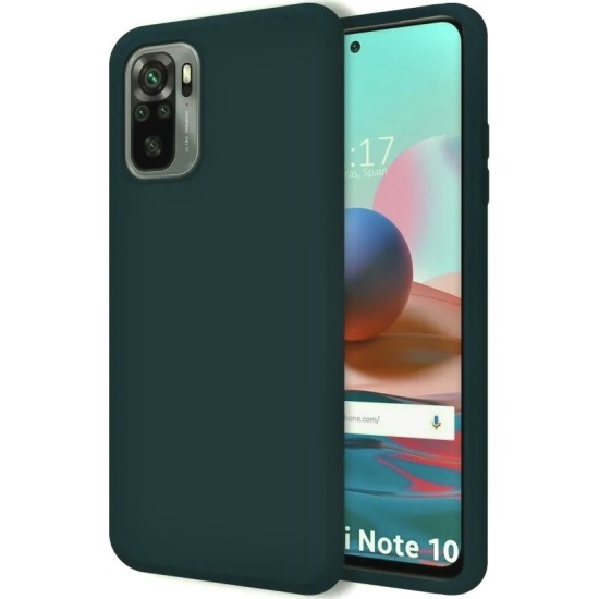 Θήκη  TPU Back Cover Σιλικόνης για Xiaomi Redmi Note 10 Pro - Forest Green Matte