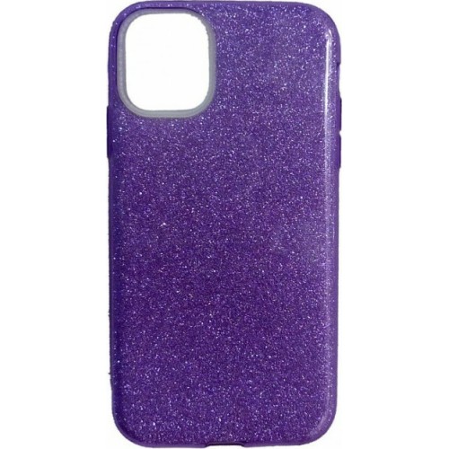 Glitter Case Shining Χρυσόσκονη Cover Για Samsung Galaxy A03S Μωβ