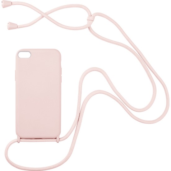 Back Cover Σιλικόνης Ροζ (iPhone SE 2020/8/7)