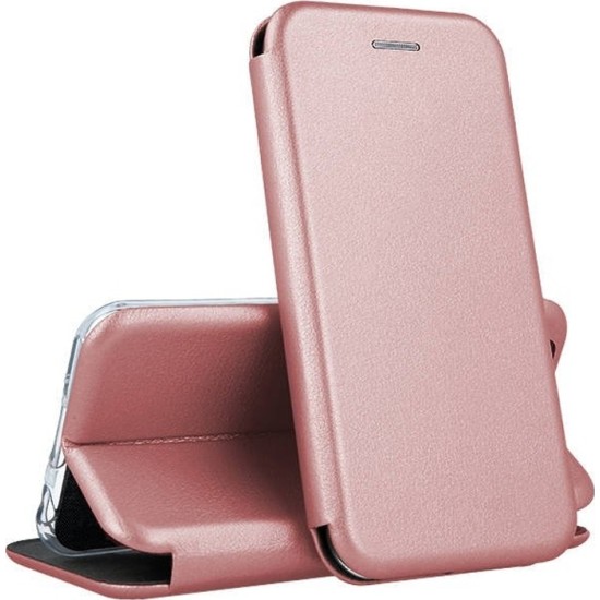Θήκη Vennus Elegance Flip Cover για Samsung Galaxy S21 (Rose Gold)