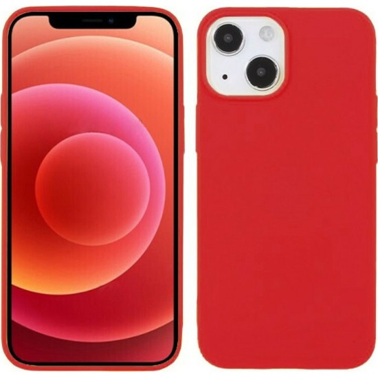 Back Cover Σιλικόνης Κόκκινο (iPhone 13)