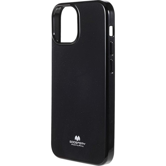 Mercury Jelly Back Cover Σιλικόνης Μαύρο (iPhone 13 Pro)