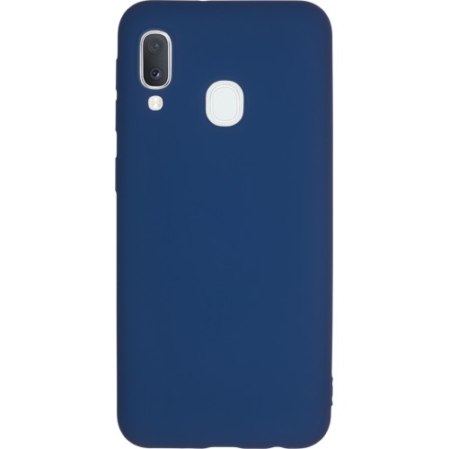 Back Cover Σιλικόνης Σκούρο Μπλε (Galaxy A20e)