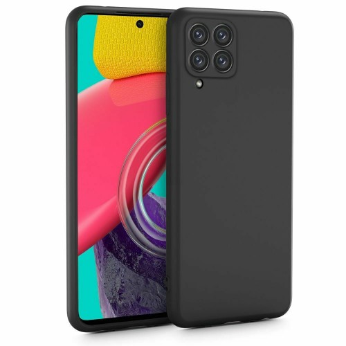 Oem Back Cover Silicone Για Samsung Galaxy M33 5G Μαύρο