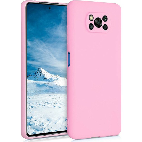 Xiaomi Poco X3 NFC -Σιλικόνη Ροζ  (OEM)