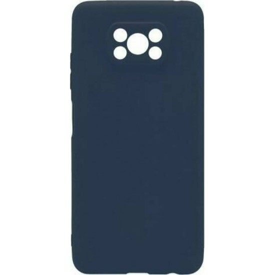 Θήκη Soft TPU inos Xiaomi Poco X3/ Poco X3 Pro S-Cover Μπλε