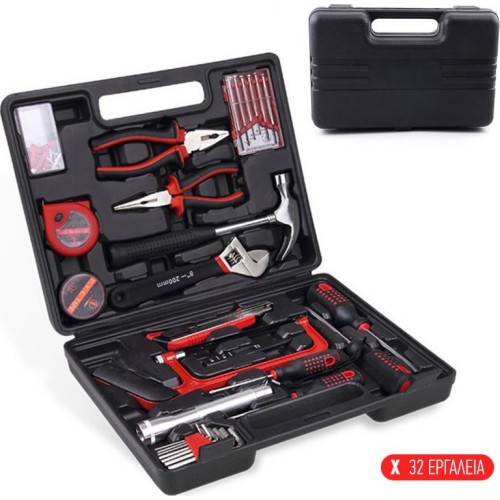 Lechg Tools LC8632 Βαλίτσα με 32 Εργαλεία Lechg Tools LC8632 Βαλίτσα με 32 Εργαλεία