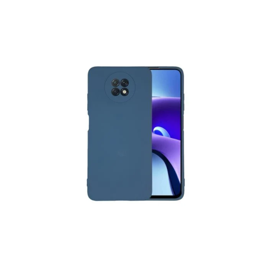 Back Cover Σιλικόνης Μπλε (Redmi Note 9T)