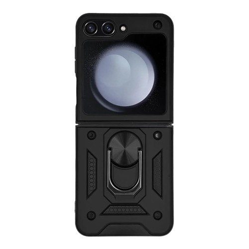 Θήκη Ring Armor για Samsung Galaxy Z Flip 5 Μαύρο