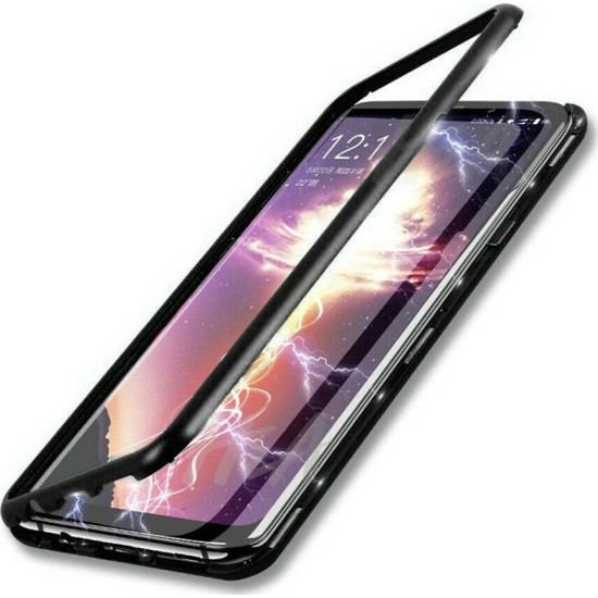 Θήκη Ancus Full Body Metal Magnet για iPhone 13 Pro - Μαύρο