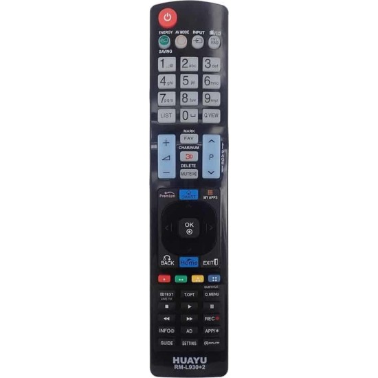 Συμβατό Τηλεχειριστήριο RM-L930+ (LG) για Τηλεοράσεις LG