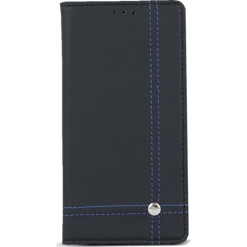 Smart Focus cover for Samsung J5 2017 J530 black with blue thread
