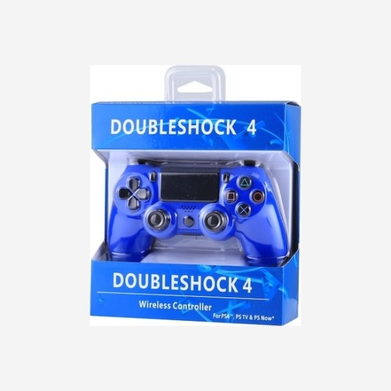 Doubleshock Ενσύρματο Gamepad για PS4 Μπλε