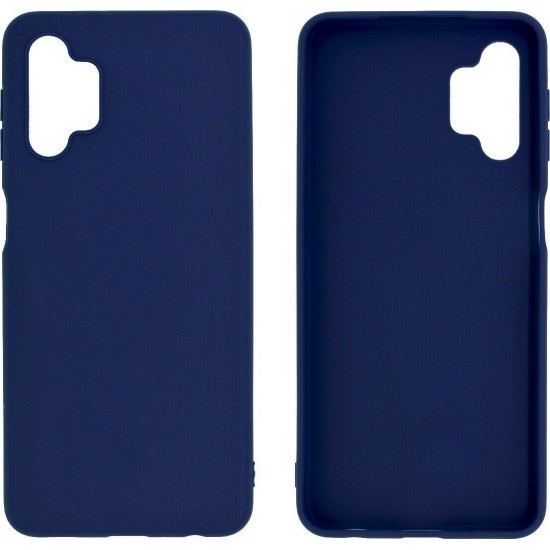 Back Cover Σιλικόνης Σκούρο Μπλε για Galaxy A13 4G Back Cover Σιλικόνης Σκούρο Μπλε για Galaxy A13 4G